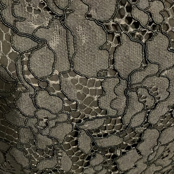 Lauren Ralph Lauren green lace sleeveless midi dress size 14 - Picture 2 of 5